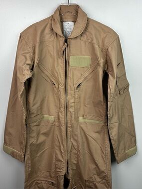 U.S. Air Force Khaki Flyers Coveralls NWOT 38L